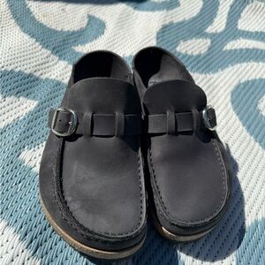 Women’s Black Birkenstock Loafers